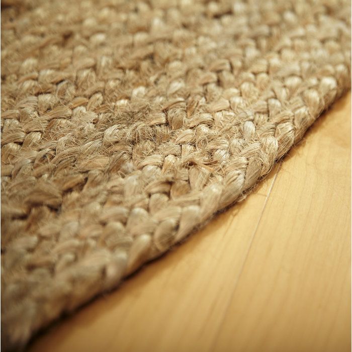 Birch Lane™ Gage Hand Braided Jute/Sisal Tan Rug & Reviews Wayfair